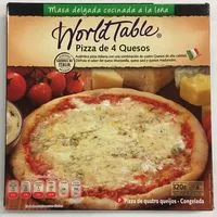 Mängden socker i Pizza de 4 Quesos