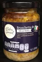Mängden socker i BRUSCHETTA DE ALCACHOFA