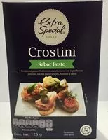 Mängden socker i CROSTINI SABOR PESTO