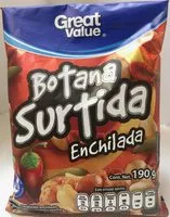 Mängden socker i Botana surtida Enchilada
