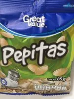 Mängden socker i Pepitas