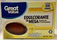 Mängden socker i GV Edulcolorante de Mesa