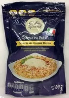 Mängden socker i Mezcla de Quesos en Polvo