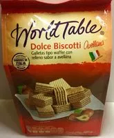 Mängden socker i WORLD TABLE DOLCE BISCOTTI