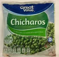 Mängden socker i Chícharos, Great Value,