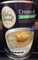 Mängden socker i Crema de alcachofa y queso parmesano