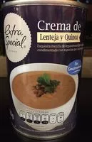 Mängden socker i Crema de lenteja y quinoa