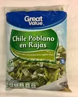 Mängden socker i CHILE POBLANO EN RAJAS