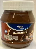 Mängden socker i Crema de avellans