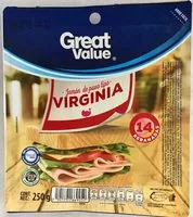 Mängden socker i Jomón de pavo tipo virginia