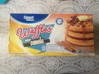 Mängden socker i Waffles sabor canela
