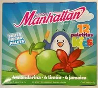 Mängden socker i Paletas Kids Manhattan
