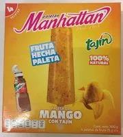 Mängden socker i Paleta helada de mango con tajin
