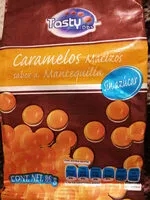 Mängden socker i Caramelos macizos sabor a mantequilla