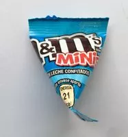Mängden socker i M & M´s Minis