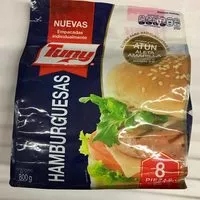 Mängden socker i Hamburguesas de Atún, Tuny