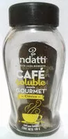 Mängden socker i Café soluble mezcla gourmet