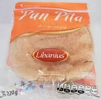 Mängden socker i Pan pita de trigo integral