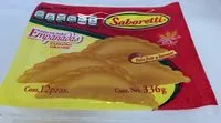 Mängden socker i Saboretti discos para empanadas tamaño grande