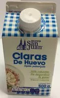 Mängden socker i Claras de Huevo San Juan