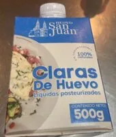 Mängden socker i Claras de huevo líquidas pasteurizadas