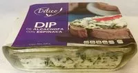 Mängden socker i Dip de alcachofa con espinaca