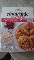 Mängden socker i Galletas integrales de amaranto con arandano