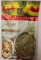 Mängden socker i Nature's Heart organic hemp seeds