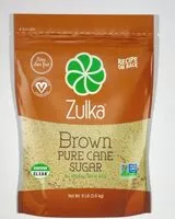 Mängden socker i Brown sugar