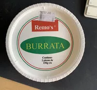 Mängden socker i Burrata