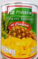 Mängden socker i Piña en trozos