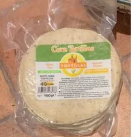 Mängden socker i Tortillas de maïs