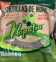 Mängden socker i Tortillas de nopal