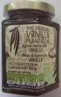 Mängden socker i Sirop d'agave à la vanille