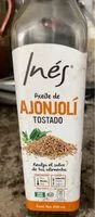 Mängden socker i Aceite de ajonjoli tostado
