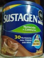 Mängden socker i Sustagen Sabor Chocolate