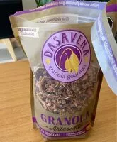 Mängden socker i Granola artesanal