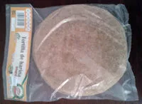 Mängden socker i Tortilla de harina integral