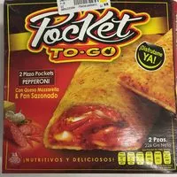 Mängden socker i Pizza Pockets Pepperoni, Pocket to go