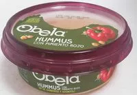 Mängden socker i HUMMUS con pimiento rojo
