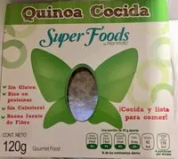 Mängden socker i QUINOA COCIDA