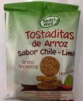 Mängden socker i Tostaditas de Arroz sabor chile - Limón