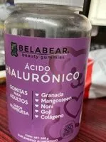 Mängden socker i Gomitas ácido hialuronico