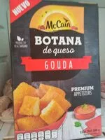 Mängden socker i Botana de queso gouda