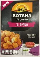 Mängden socker i Botana de Queso Jalapeño