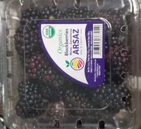 Mängden socker i Organic blackberries