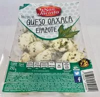 Mängden socker i San Jacinto Bolitas de Queso oaxaca con epazote
