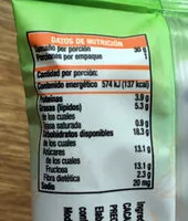 Mängden socker i Barra Nutri Well