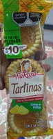 Mängden socker i Tartinas sabor piña Tia Rosa