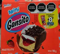Mängden socker i Mini Gansito